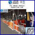 65/132 CHINA PVC PERFIL PRODUCTION LINE PVC WOOD producción de perfiles Line Machine madera composit plastic machine